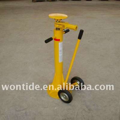 Trailer Stabilizer Jack With Rubber Wheel