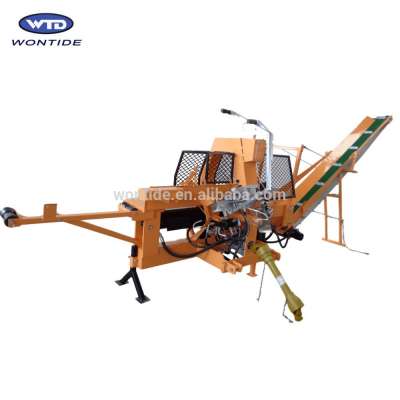 27Ton PTO Wood Processor with Conveyor Log Splitter